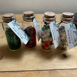 Target Bullseye Christmas Mini Bottle Filled set of 4